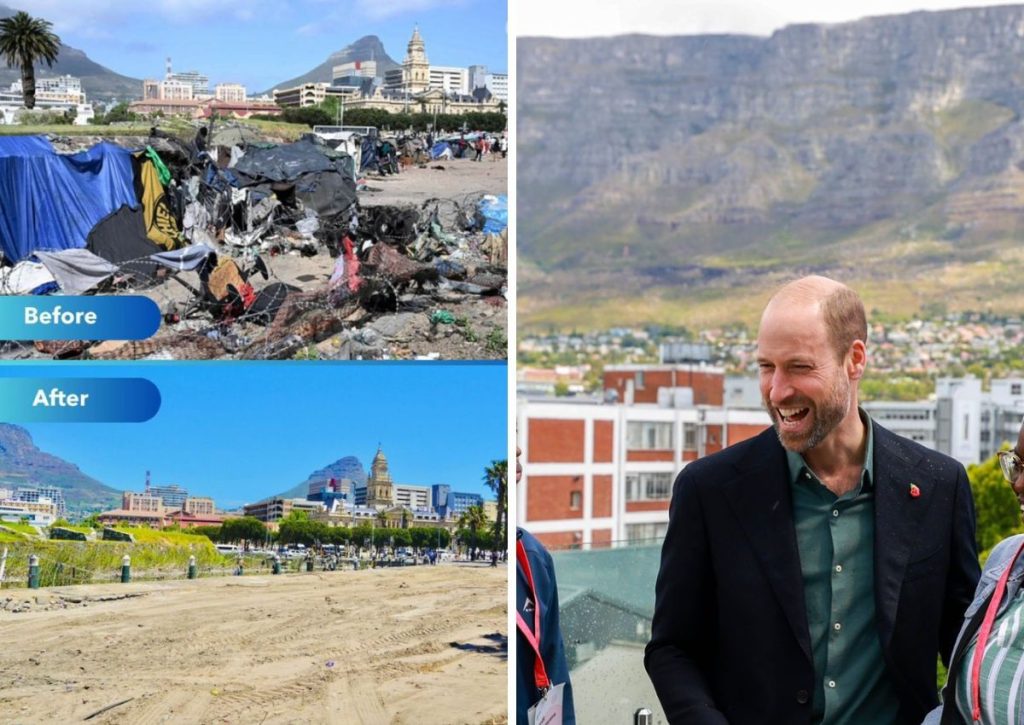 Did Cape Town evict ‘Castle’ homeless ahead of Prince William’s visit?