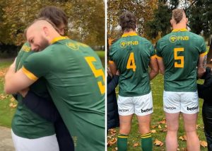 Look away, Siya! Eben Etzebeth, RG Snyman tease double trouble