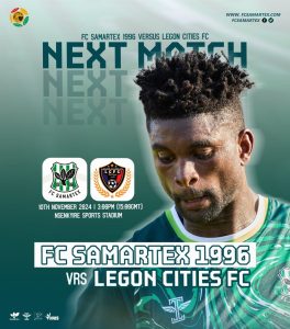 2024/25 Ghana Premier League: Week 10 Match Preview â FC Samartex vs. Legon Cities