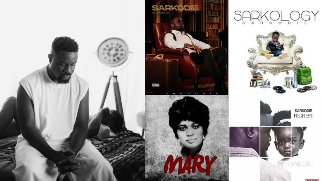 Check out the full list of all of Sarkodie’s released Albums released since 2010