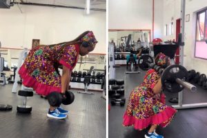 ‘Pinafore challenge’: A new trend to be seen in gyms across Mzansi