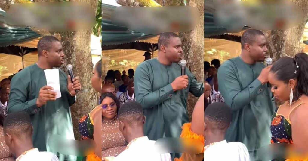 “We are not selling our daughter” – Bride’s brother returns bride price, issues stern warning to in-laws