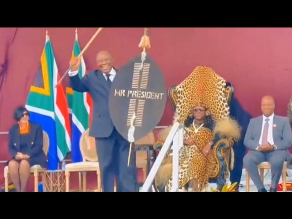 WATCH: President Cyril Ramaphosa’s Zulu dance moves fails to wow