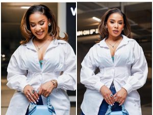 ‘Think about it’: Thuli Phongolo shares banging photos on DJ Maphorisa’s birthday