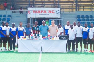 Germany based physiotherapy company Kanzlsperger donate medical supplies to WAFA