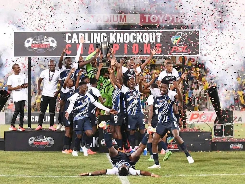 How much prize money Magesi FC won after winning the Carling Knockout Cup