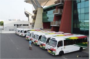 Promise delivered!! GFA hands over buses to Nine Division One League clubs