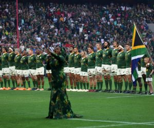 Who will sing the SA anthem before Springboks-Wales game?