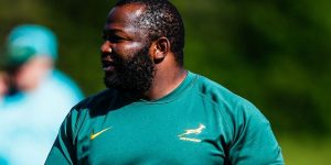 Ox Nche reacts after being named in World Rugby’s Dream Team