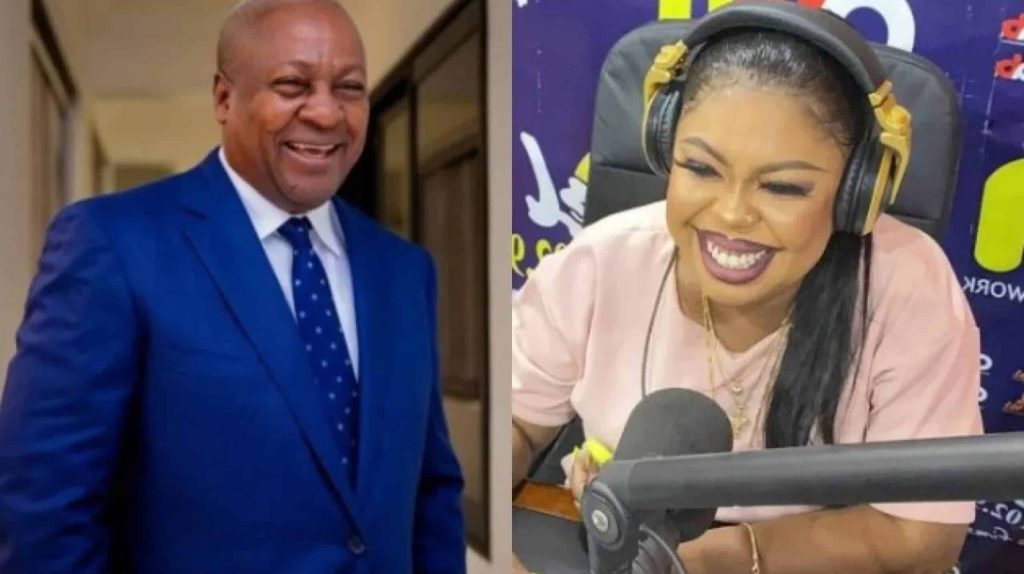 John Mahama Chopped All My Female Friends- Afia Schwar