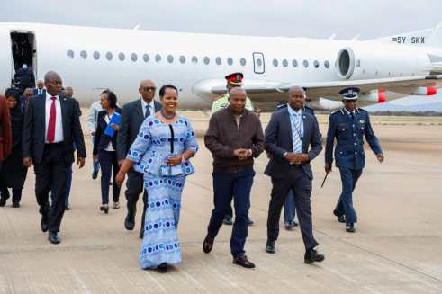 PHOTOS: DP Kindiki in Botswana for swearing-in of new President