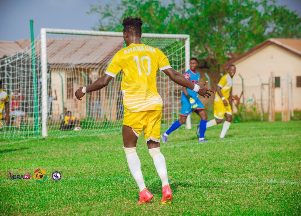 Berekum Chelsea forward Steven Amankona vows to avoid defeat against Hearts of Oak