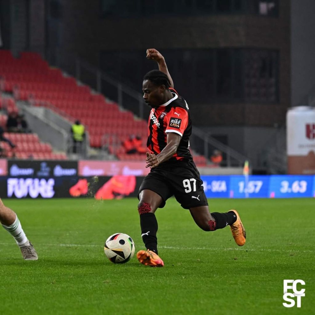 Ghanaian midfielder Kelvin Ofori extends scoring form for Spartak Trnava