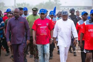 GFA President Kurt Okraku attends inauguration of magnificent Hohoe Sports Stadium