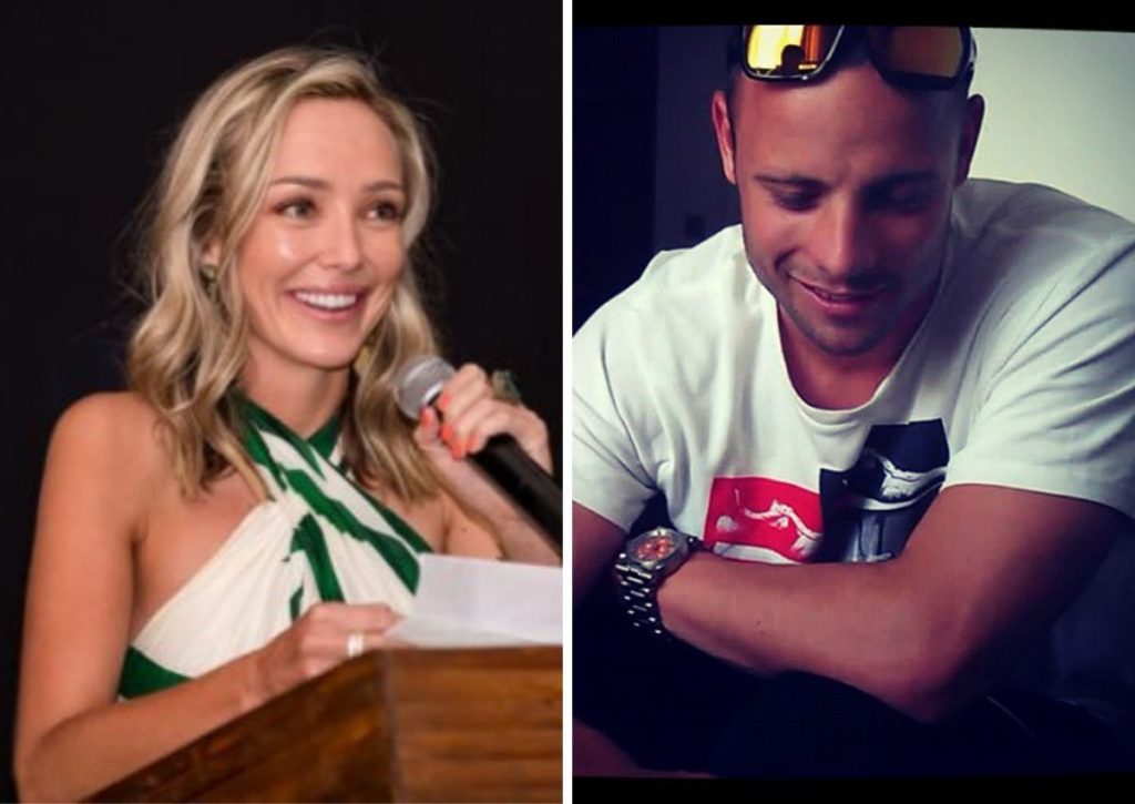 Oscar Pistorius ‘finds love again’ – in arms of another blonde