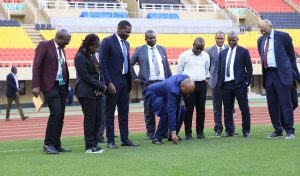 CAF president commends Uganda’s CHAN preparations