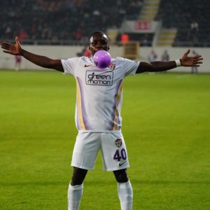 Ghanaian forward Prince Obeng Ampem scores against Galatasaray in 2-2 drawÂ 