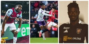 Performance of Ghanaian Players Abroad wrap-up: Semenyo grabs fifth Premier League goal as Kudus, Obeng, Acheampong score for respective clubs