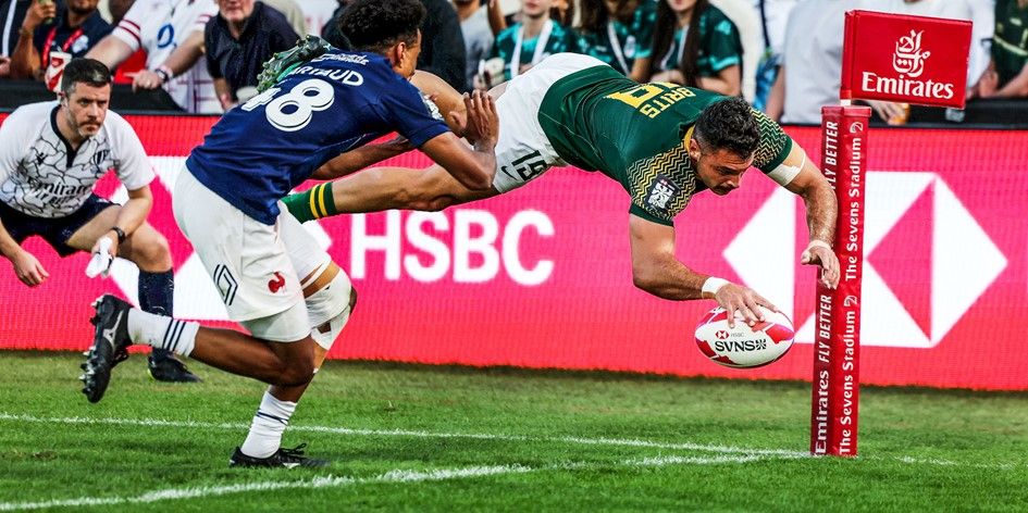 Blitzboks’ Dubai Sevens title defence ends in tears